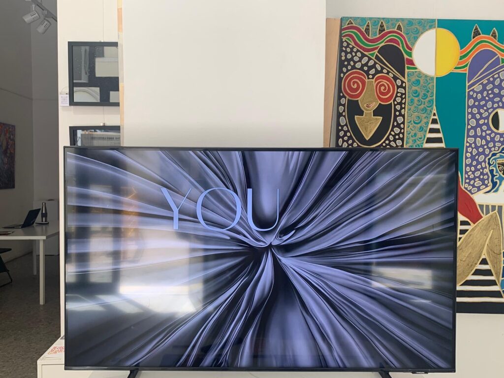 THE BODY LANGUAGE 2024: international art exhibition in Rome. With video artwork 'Liminality' by Daphne Depassé. 